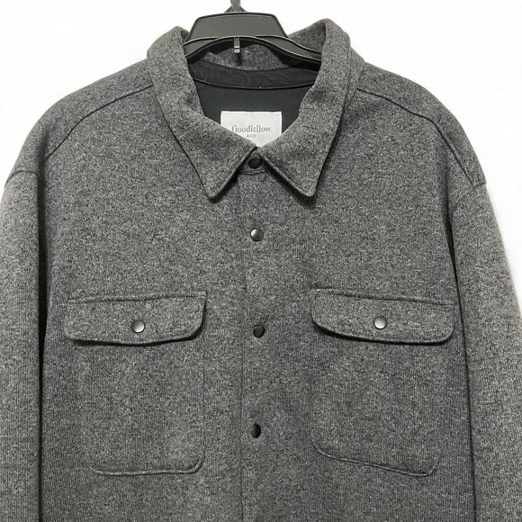 Goodfellow & Co Charcoal Shirt Jacket - Picture 3 of 5